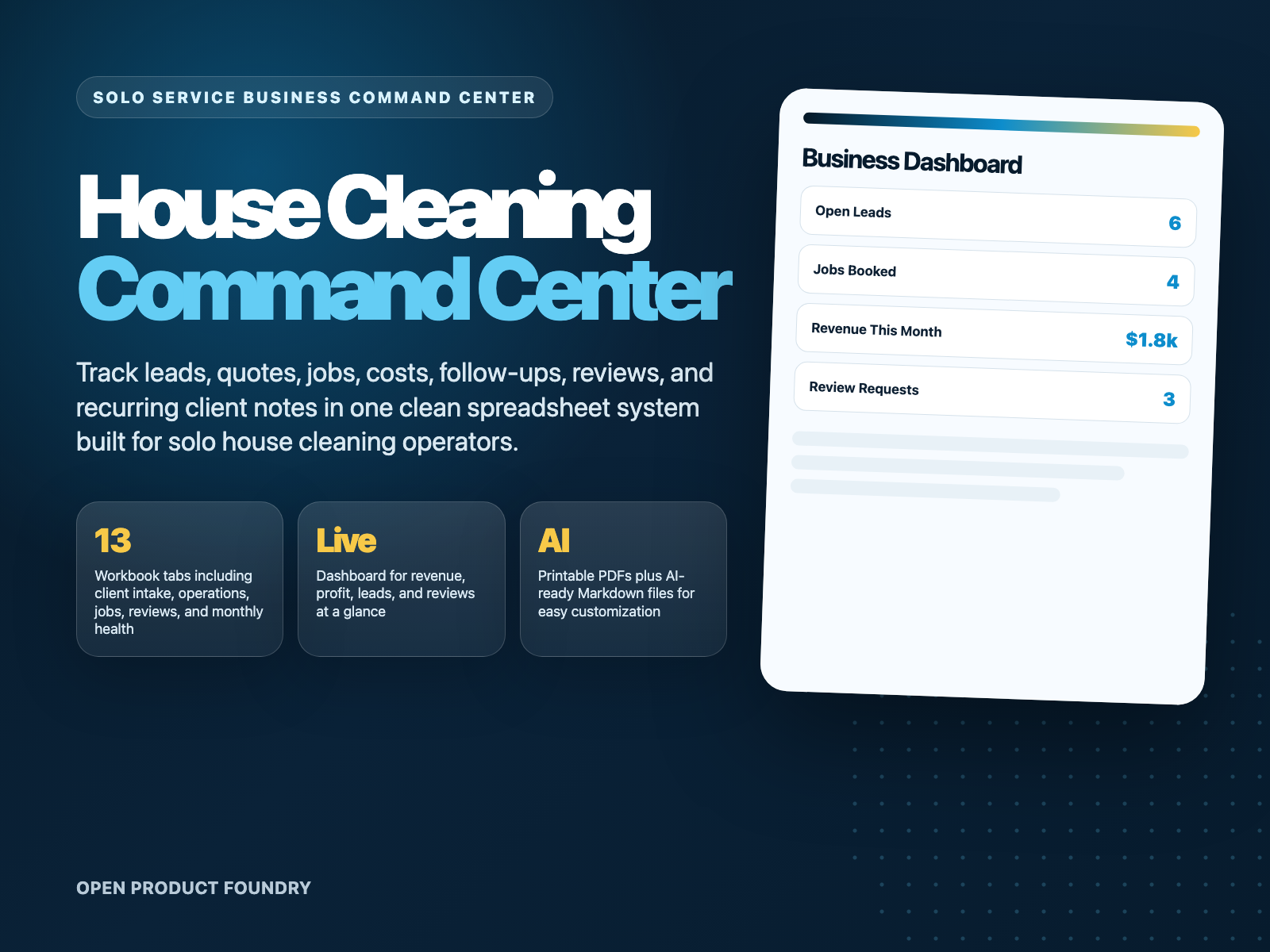 House Cleaning Command Center cover
